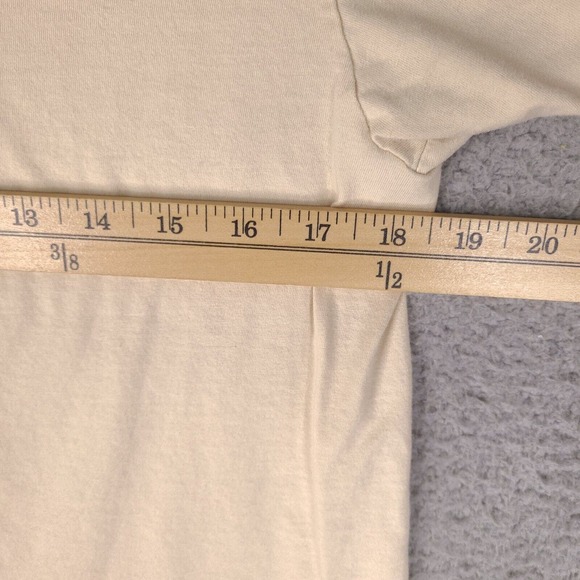 Cake T-Shirt American Apparel Victorian Balloon Adult Medium Beige Short Sleeve - Picture 9 of 11